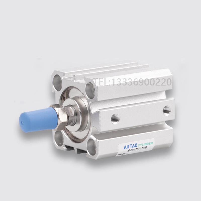 AirTAC亚德客SDA12/16/20/25/32/40/50/63/80X15*75*100薄型气缸