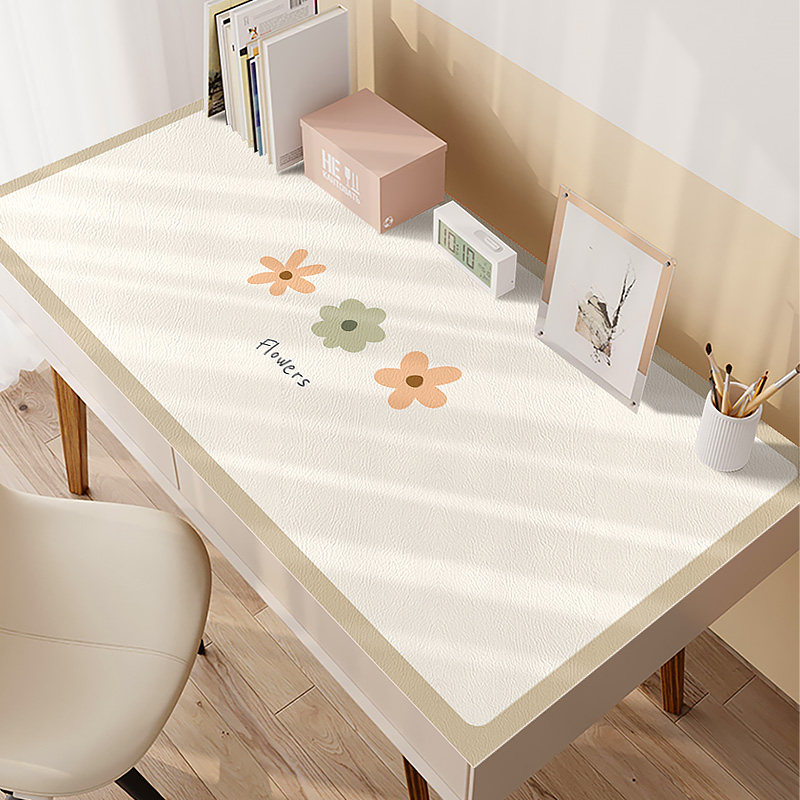 书桌垫防水防烫in风写字台护眼皮革桌垫环保防滑学习桌垫裁剪