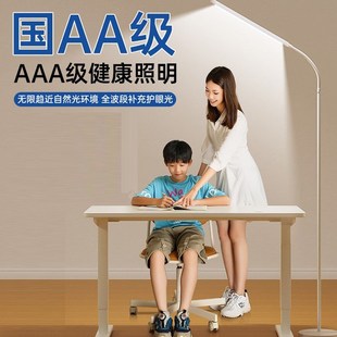 台灯护眼学习专用落地阅读儿童学生防近视大路灯led全光谱亮度高