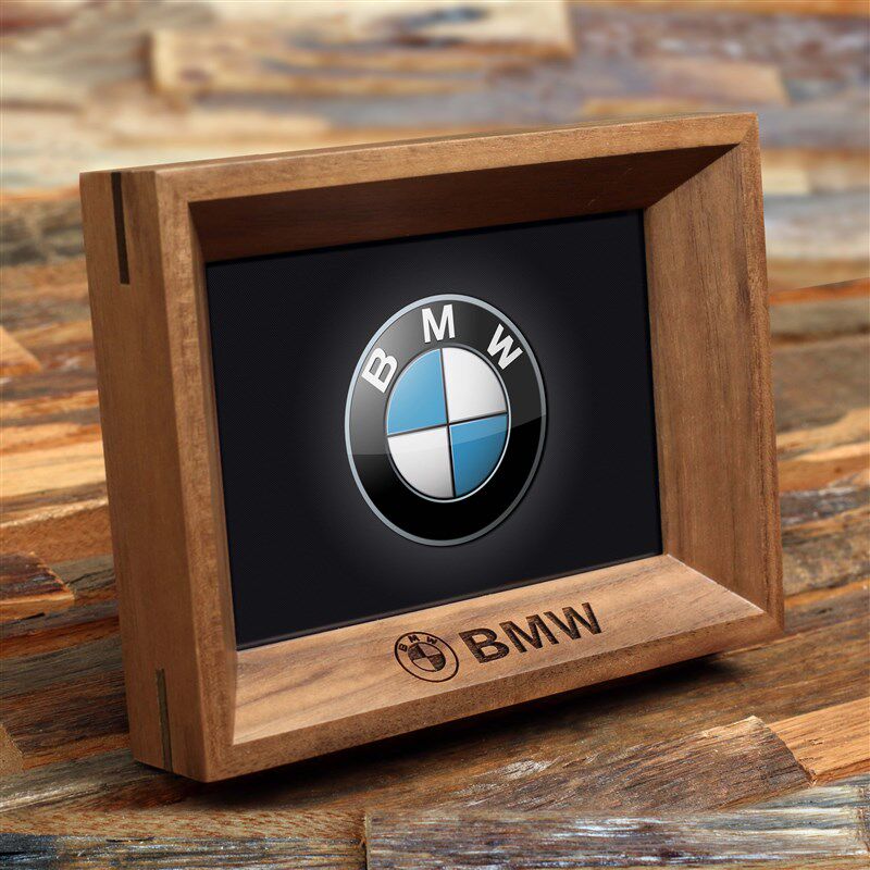 定制免费刻字北美胡桃木实木榫卯相框摆台洗照片5寸6寸7寸8寸10寸