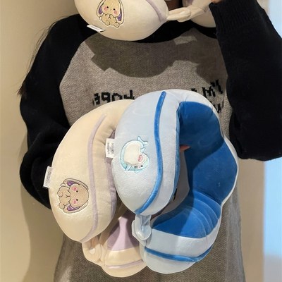 护颈U型枕可爱办公室午休靠枕卡通旅行便携颈椎飞机枕头睡觉脖枕