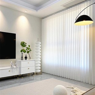梦幻帘纱帘香格里拉窗帘客厅阳台遮阳卧室全遮光电动竖百叶垂直帘