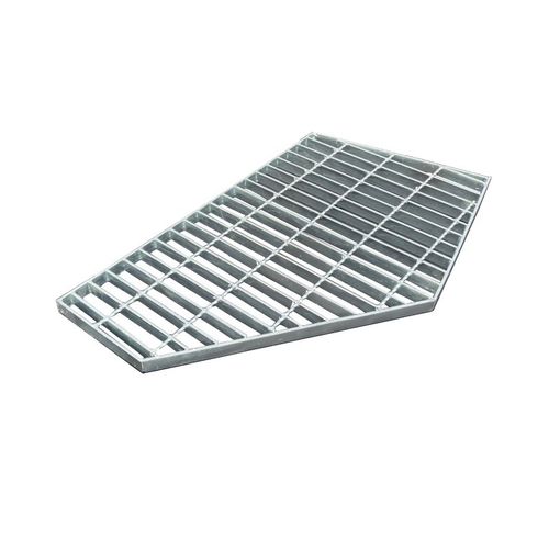 热镀锌钢格板 钢格栅 楼梯踏步 污水处理平台称重能力强 排水沟盖