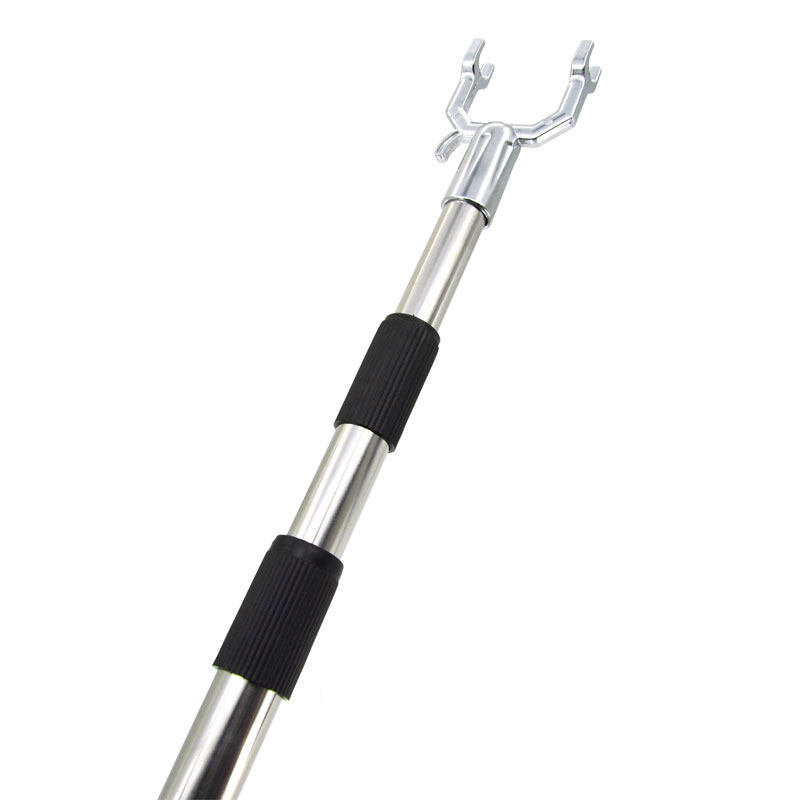 加长米衣叉撑衣杆 三节伸缩晾衣撑杆 铝合金叉头窗帘挑杆,收纳整理,衣叉,淘宝优惠券,粉丝福利购,淘宝优惠卷