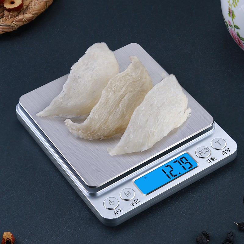 精准家用食物称厨房烘焙电子秤0.01g高精度小型健身卡路里克重称