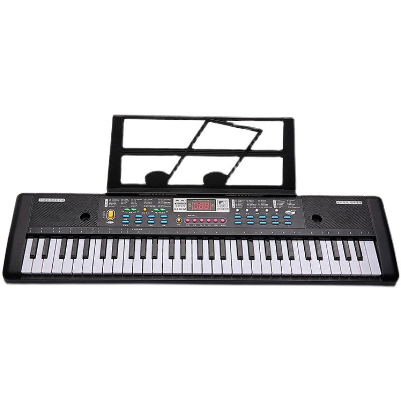 61键电子琴多功能智能亮灯跟弹儿童初学钢琴女孩玩具零基础男孩