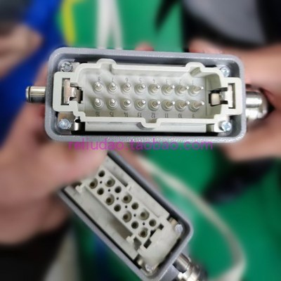 HARTING连接器公芯09330162601上壳19300161541公头套件配塑接头