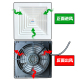 真野吸吊顶天排气扇直排换气扇办公室强力静音抽烟风