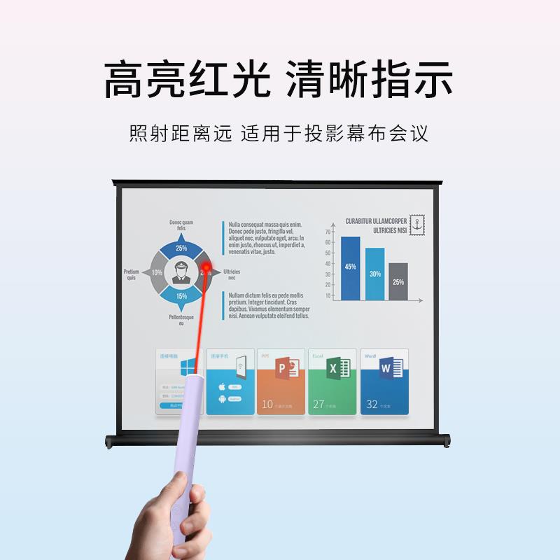 翻页笔教学多功能PPT遥控器激光多媒体白板可触控接收器通用