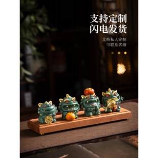 锦山堂招财貔貅桌面装饰摆件前程似锦乔迁新居礼品生日教师节礼物