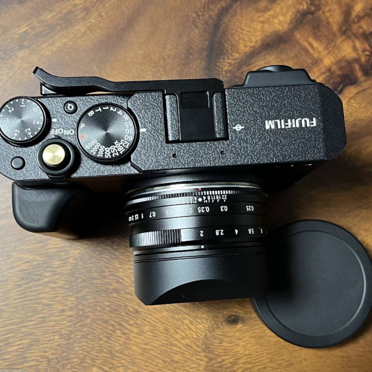 方形金属适用于福伦达27MM F2 18mm f2.8镜头头徕卡M口遮光罩