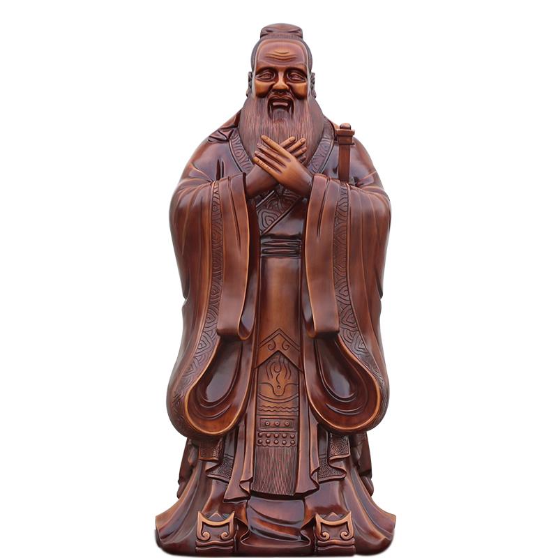 孔子摆件国学办公室供奉装饰品送老师毕业学校校庆庆典礼品纪念品