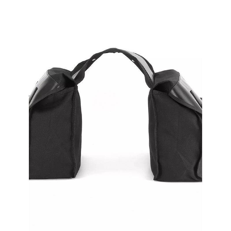 邮包摩托车帆布边包自行车侧边包复古通驮包牛津布骑士挂包防水溅