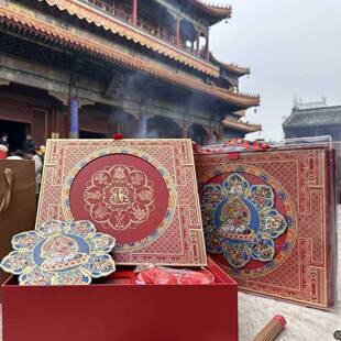 雍福宫福盒筒有福袋2026马年礼盒春对联福字八马小红马挂件冰箱贴