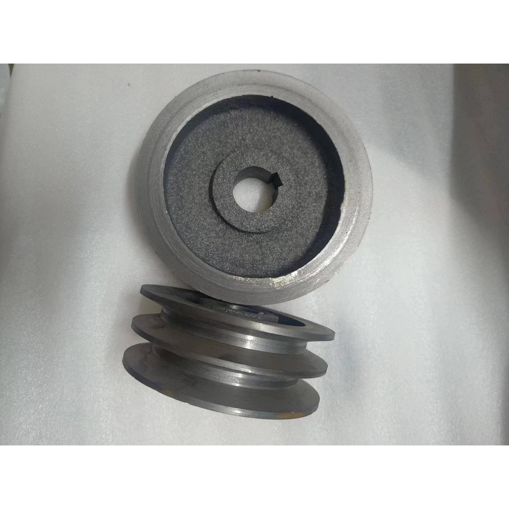 加厚B型双槽皮带轮普通轻型加厚中标110-200铸铁件传动件b2带轮