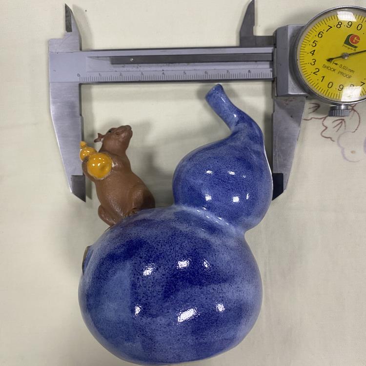 直播一物一拍高端陶瓷摆件玄关酒柜办公桌装饰品开业乔迁新居礼品