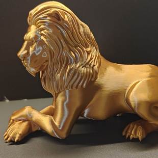 暗区突围金狮雕像大金模型游戏周边逃离塔科夫3d打印模型招财