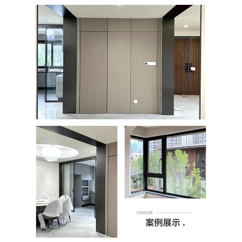 不锈钢垭口门套哑口套铝合金门框包边窗套一体成型垭口套包套安装