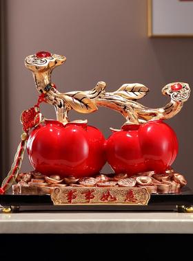 客厅玄关入户进门鞋柜放钥匙收纳摆件葫芦禅意境覆古中式乔迁礼物