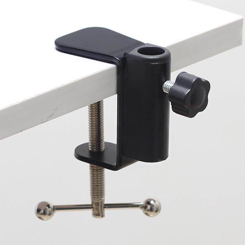 NB35悬臂支架底座夹子 夹桌面床头话筒手机通用铁座灯架配件耐用