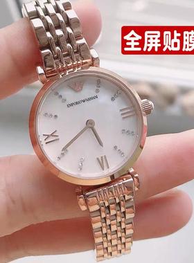 适用于阿玛尼AR11223手表膜11316贴膜全屏防爆钢化软膜屏幕保护膜