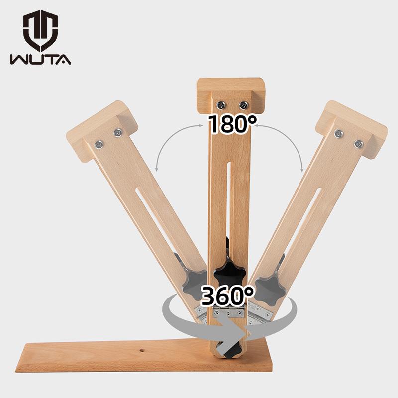 皮具手缝木夹缝皮木夹缝线固定木架子diy手工皮具皮革工具A级榉木