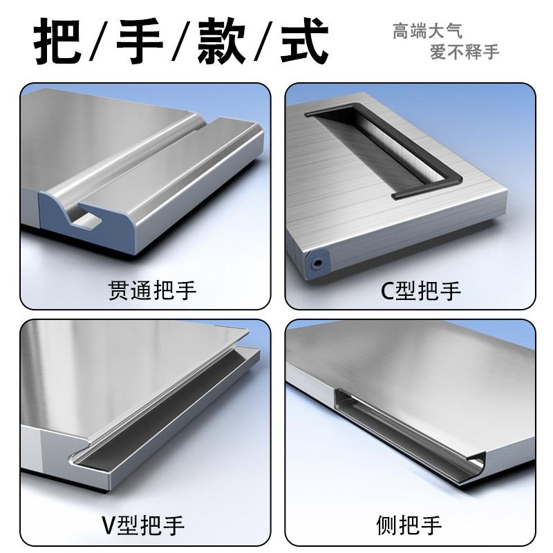 冰柜门子平冷工作台四六门保鲜冷柜门操作台定做门冰箱商用门配件