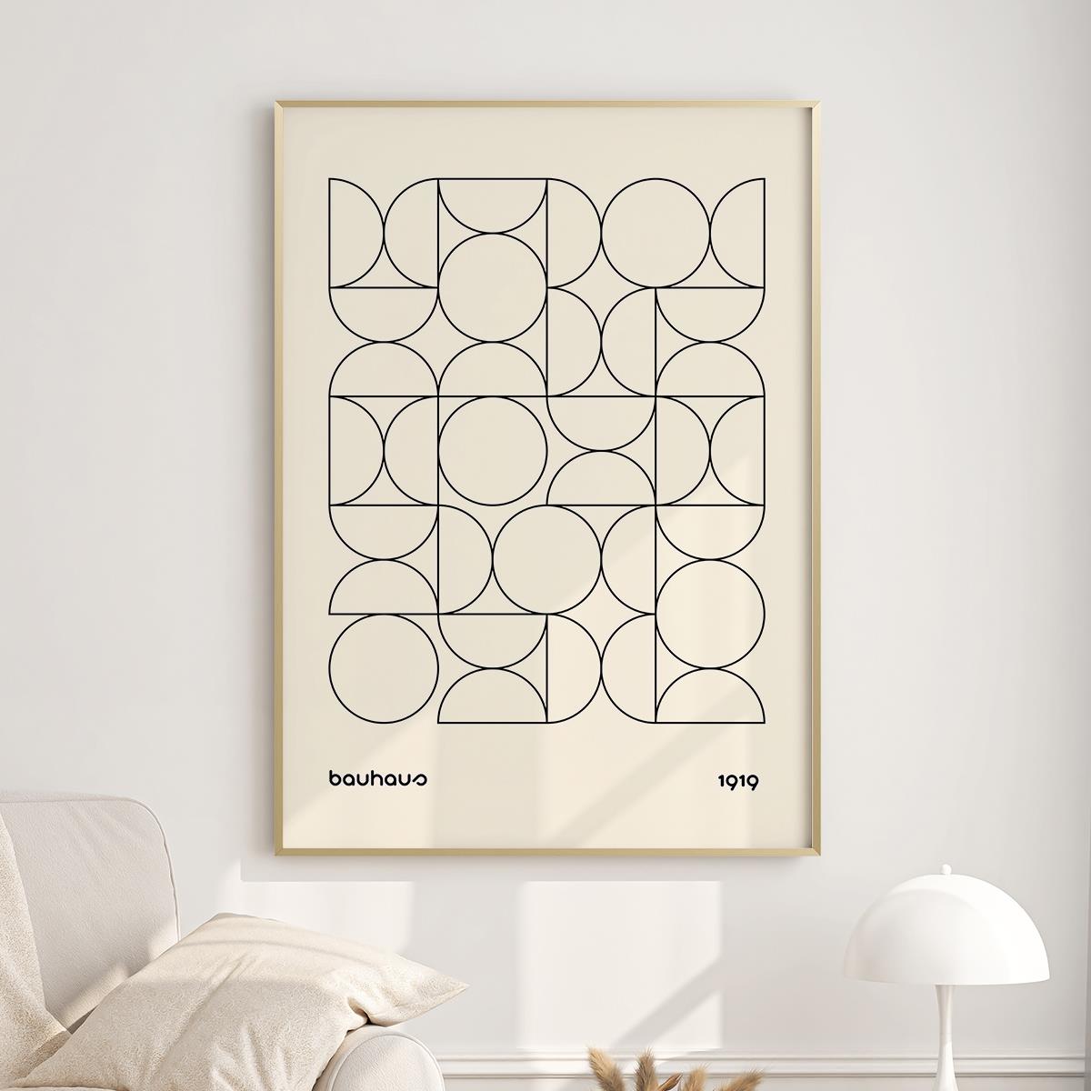 包豪斯装饰画挂画框客厅卧室壁画沙发过道走廊抽象现代简约艺术框