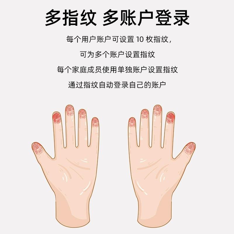 电脑USB指纹识别器TypeC解锁笔记本电脑Windows Hello登陆器Win10