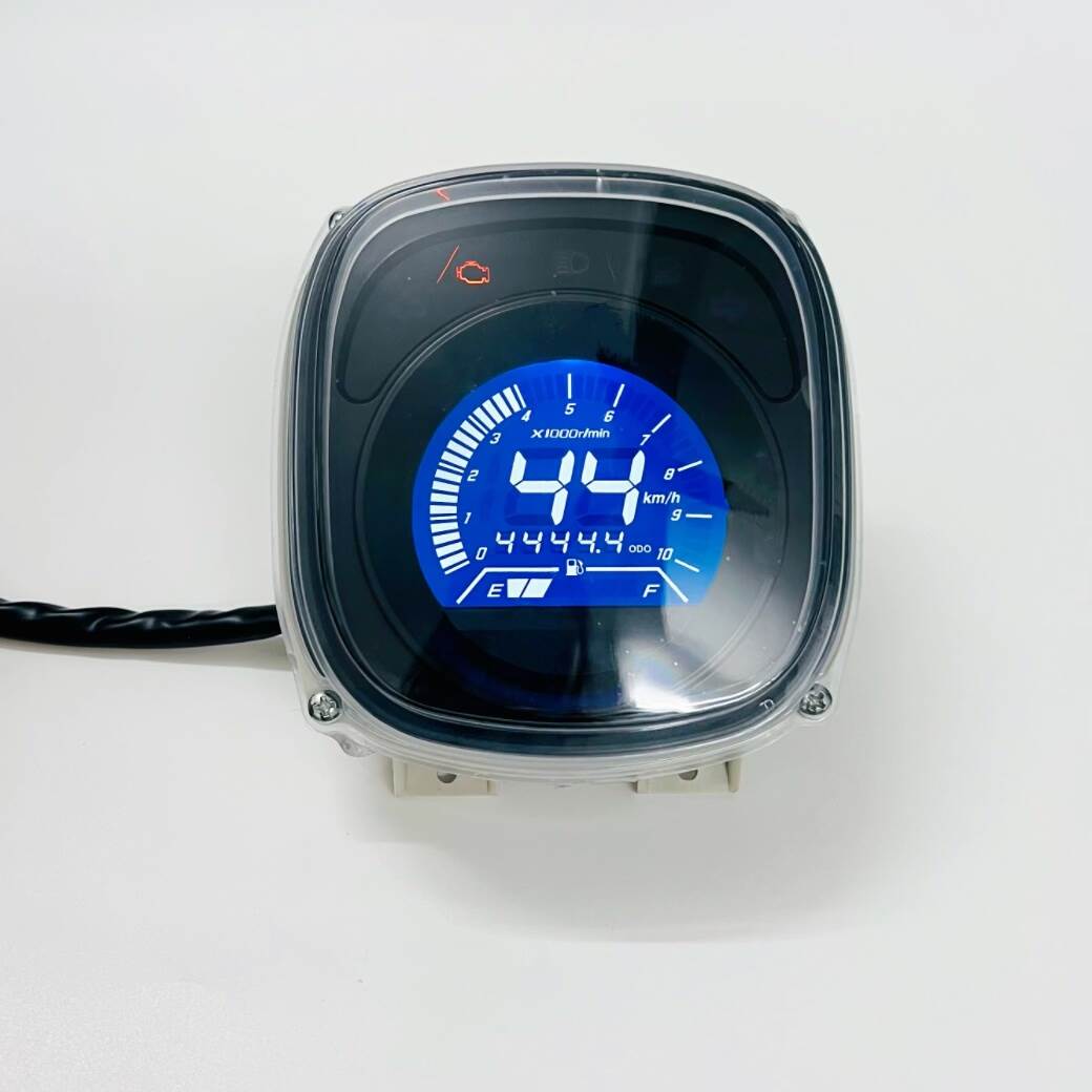 改装踏板摩托车酷奇S5电子液晶仪表S5100c酷奇125机械款码表油表