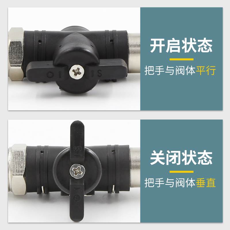 关死气的阀门BUC气动开关4手动阀6气管接头BUG手转阀BUL 8 10 12