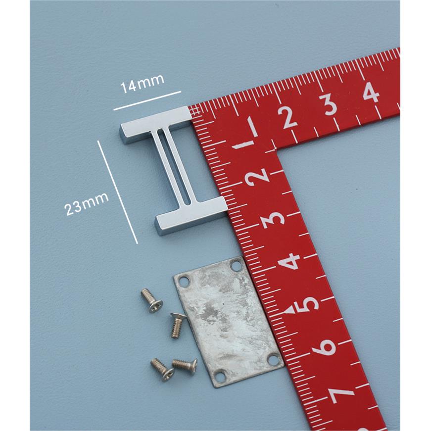 H家钱包工字扣 好品质非便宜货23*14mm手工DIY皮具皮革五金扣6976