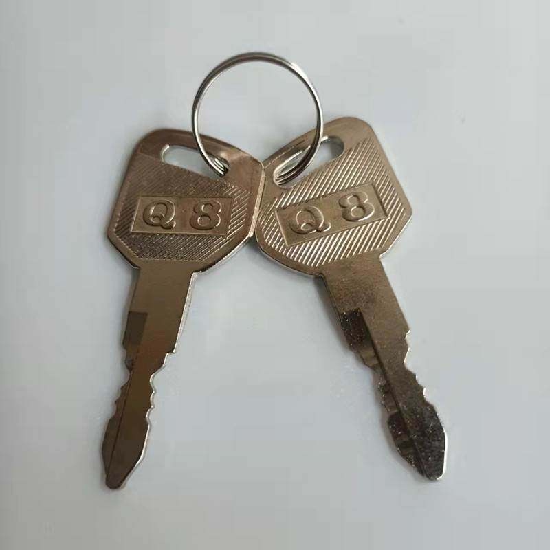 摩托车自行车电动车不锈钢方形后尾箱后备箱锁铁质后尾箱储物箱锁