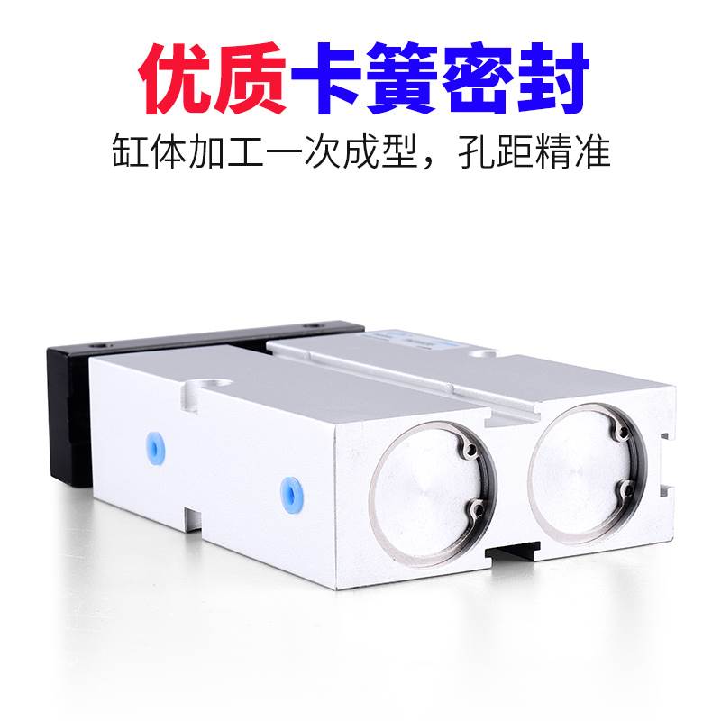 小型气动TDA双杆双轴气缸TN10/16/20/25/32X10*15X20X30X40X50-S