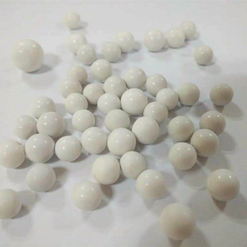 新款高铝瓷磨料痒化铝研磨石金属精抛增亮振动机抛光块陶瓷圆球