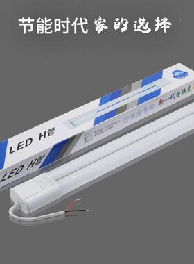 h灯管四针改led一体化吸h管改平造4型针顶长ZH027条灯芯超亮节能h