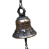 小铃铛铜铃挂件手工制作铜风铃挂饰门饰店铺迎宾