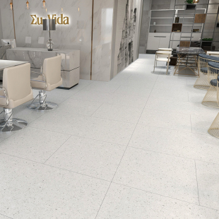 仿古彩色水磨石瓷砖哑光地砖灰色饭厅防滑客厅阳台地板砖