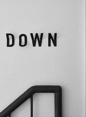 ely黑色字母挂钩in冷淡风卧室挂壁多种DIY打孔挂钩玄关