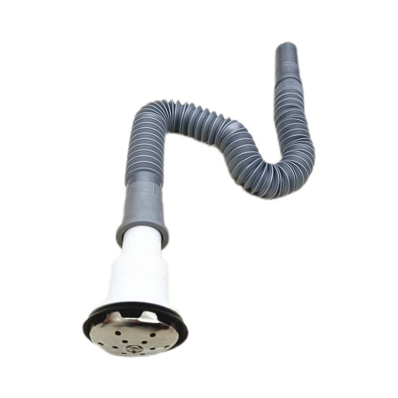 感应小便斗器排水S型P弯管出水接头塑料组件下水墙排地排管子配件