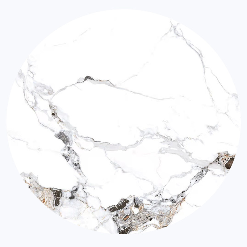 大圆桌玻璃转盘餐馆家用大理石亮光岩板饭桌转盘方饭桌带底座定制,住宅家具,岩板餐桌,淘宝优惠券,粉丝福利购,淘宝优惠卷