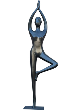 人物雕塑落地大酒店艺术中心售楼处走廓人形创意玻璃钢装饰品