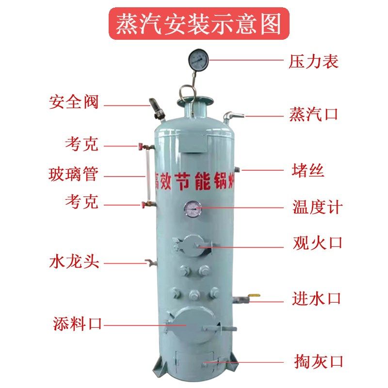 燃煤蒸汽锅炉商用地暖热水小型家用供暖烧柴灭菌养殖酿酒馒头豆腐,机械设备,锅炉,淘宝优惠券,粉丝福利购,淘宝优惠卷