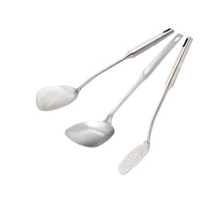 煎铲防烫锅铲平铲漏铲炒菜铲长加厚厨具