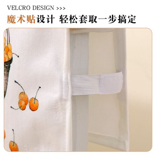 印暖气片防尘罩半包老式铸铁暖气片遮挡装饰罩防熏黑遮丑盖布