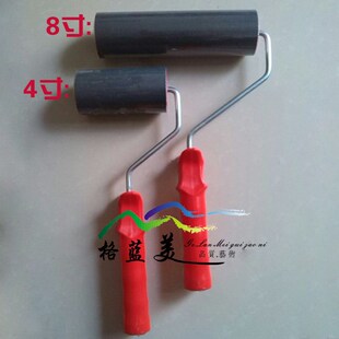 硅藻泥树皮纹施工工具 光身滚筒 树皮纹光身滚筒 艺术涂料 质感