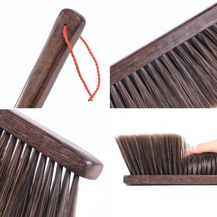 鬃毛刷棕毛刷子扫床刷长柄家用扫炕笤帚刷床硬毛工业用洁大扫帚