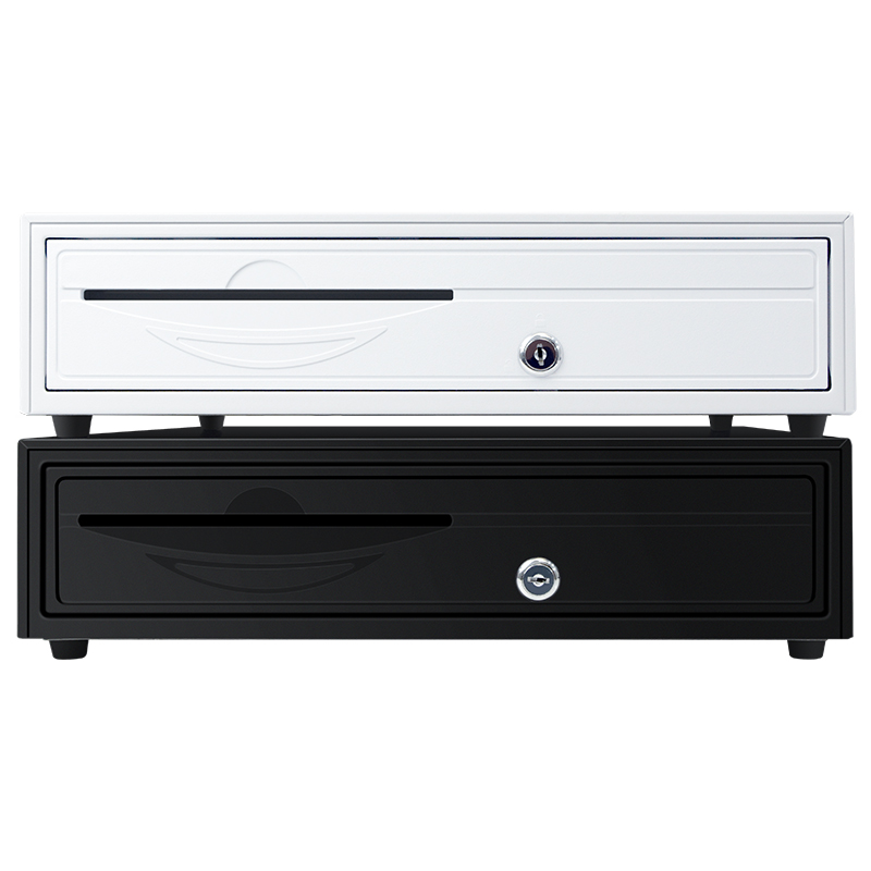 爱宝5大钱箱Z20商用收银箱超市收银机专用迷你收钱箱美团客如云商