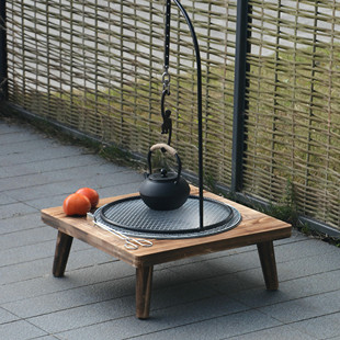 灰山冬季新款庭院烤火盆取暖炉烧烤架围炉煮茶木炭炭火炉