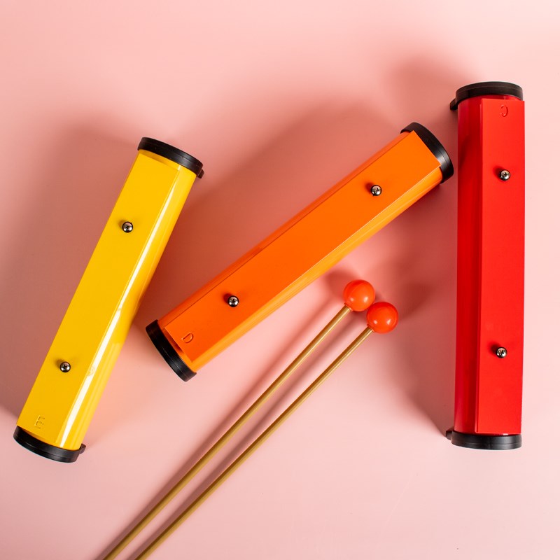 八音音砖块婴幼儿童手敲琴大号铝板琴宝宝益智奥尔夫早教